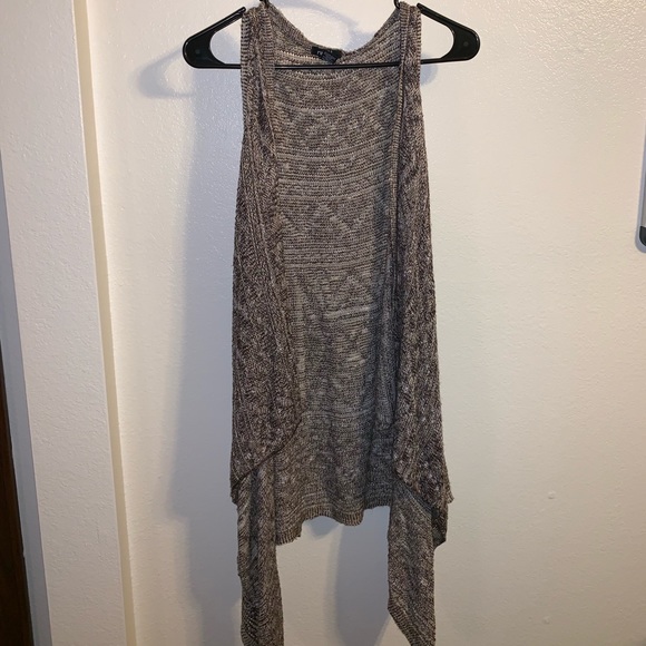 Oversized sleeveless cardigan - Picture 1 of 1